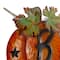 33" Orange & Black Stacked Pumpkins Outdoor Halloween Decoration